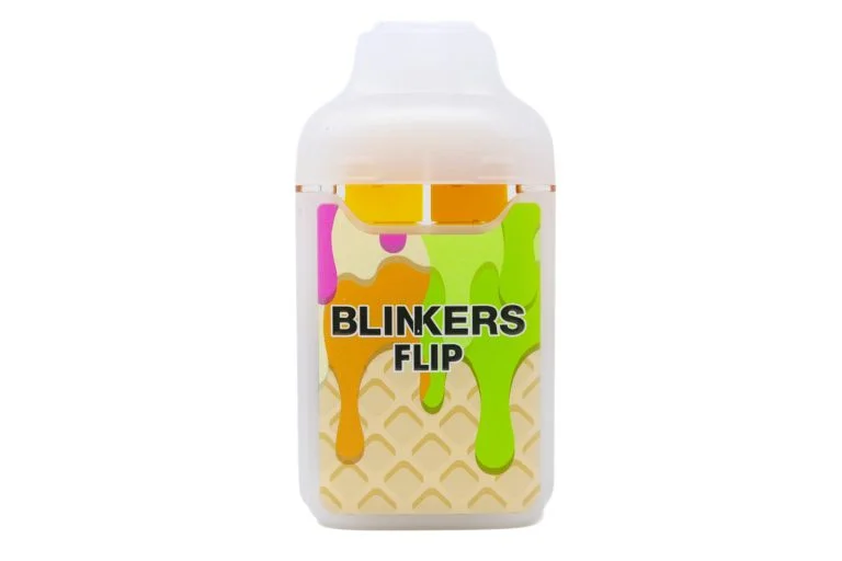 Blinkers Flip Dual Chamber Disposable (2g) – Rainbow Sherbet x Honeydew Sorbet - Image 3