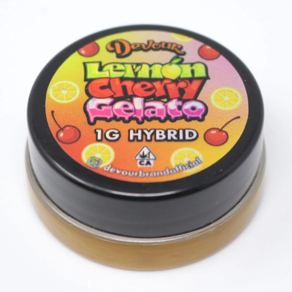 Devour Badder (1g) – Lemon Cherry Gelato