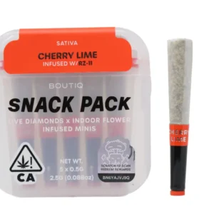 Boutiq Snack Pack (2.5g) – Cherry Lime Infused With RZ-11